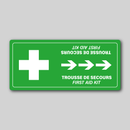 Sticker trousse de secours v2