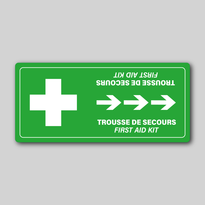 Sticker trousse de secours v2