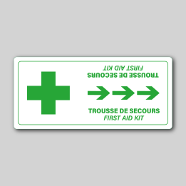 Sticker trousse de secours v2
