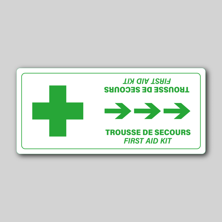 Sticker trousse de secours v2