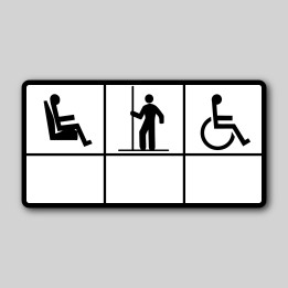 Sticker Nombre passagers