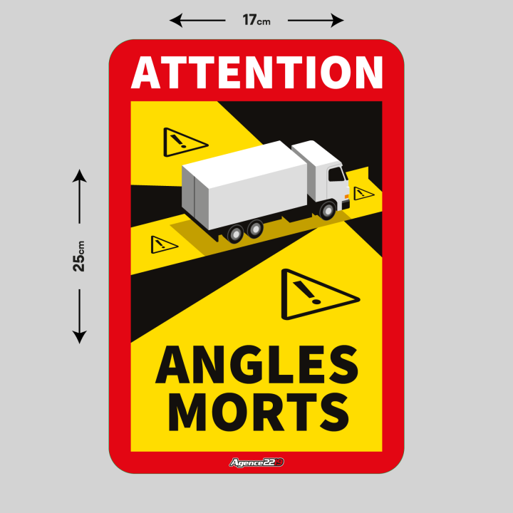 Sticker Angles Morts "Camion"