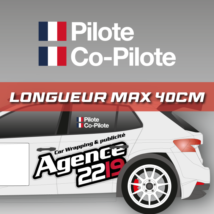 Pack Nom type ERC/WRC 40cm