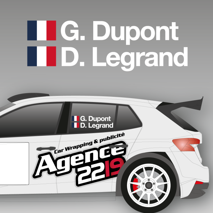Pack Nom type ERC/WRC 50cm