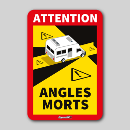 Sticker Angles Morts "Camping Car"