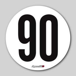 Disque de vitesse 90km/h