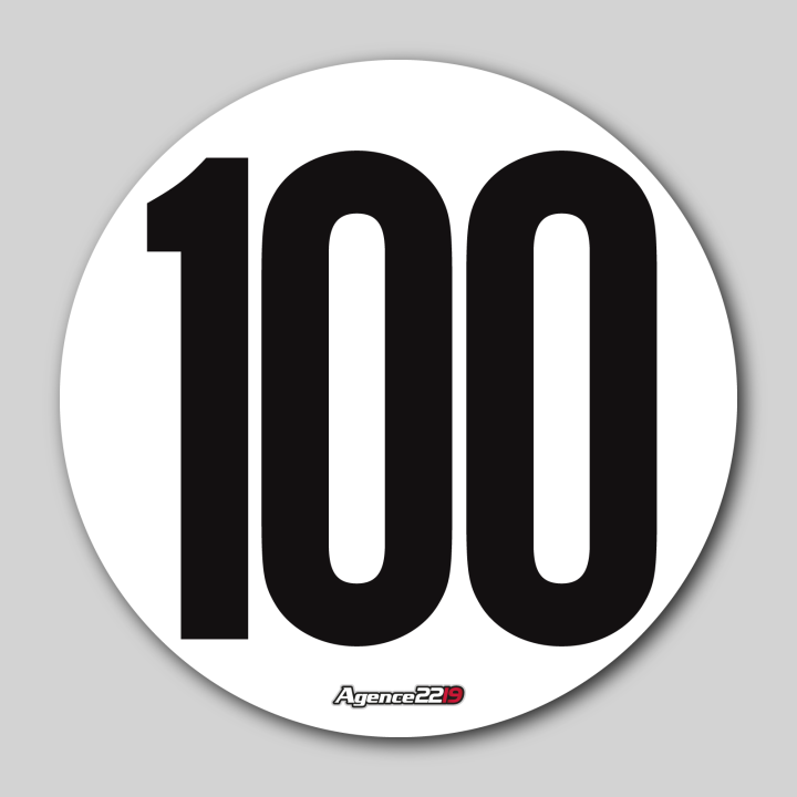 Disque de vitesse 100km/h