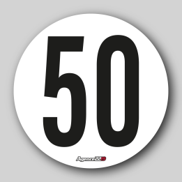 Disque de vitesse 50km/h
