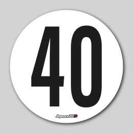 Disque de vitesse 40km/h