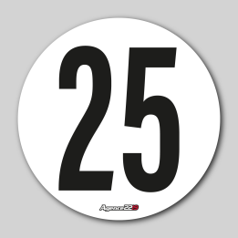 Disque de vitesse 25km/h